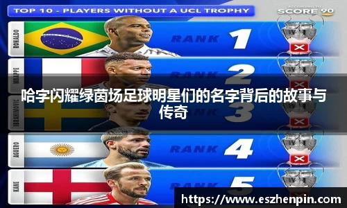 哈字闪耀绿茵场足球明星们的名字背后的故事与传奇